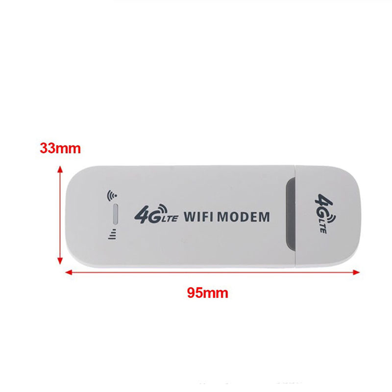 Getspeed F26L 4G LTE USB Modem Dongle Router with WiFi Hotspot, 4G Modem Wireless WiFi Hotspot Router Dongle with SIM Card Slot Unlocked