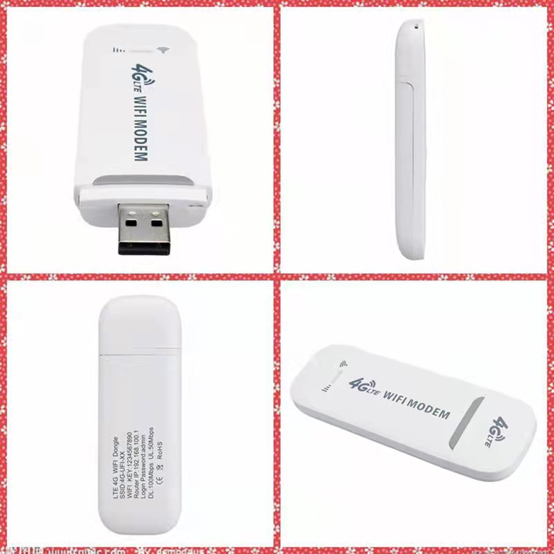 Getspeed F26L 4G LTE USB Modem Dongle Router with WiFi Hotspot, 4G Modem Wireless WiFi Hotspot Router Dongle with SIM Card Slot Unlocked