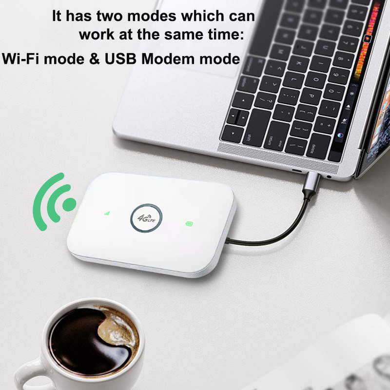 Getspeed GS26 Wireless Network Router, Portable 4G WiFi Router, 4G SIM Card Router Portable WiFi Router Pocket Mobile Hotspot Internet Connections 4G WiFi Router,for Home Office Travel