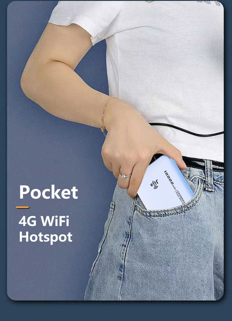 Getspeed P80 4G LTE Mini Mobile Router with 8000mAh Power Bank function,4G LTE Modem Router with SIM Card Slot,Pocket Size N300 Unlocked WiFi Mobile Hotspot for RV Travel Vacation Rental Camping Remote Area. Connects Up to 16 Devices, CC