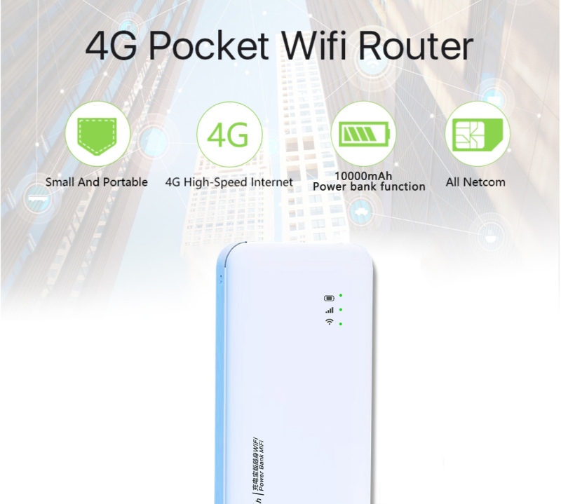 Getspeed P80 4G LTE Mini Mobile Router with 8000mAh Power Bank function,4G LTE Modem Router with SIM Card Slot,Pocket Size N300 Unlocked WiFi Mobile Hotspot for RV Travel Vacation Rental Camping Remote Area. Connects Up to 16 Devices, CC