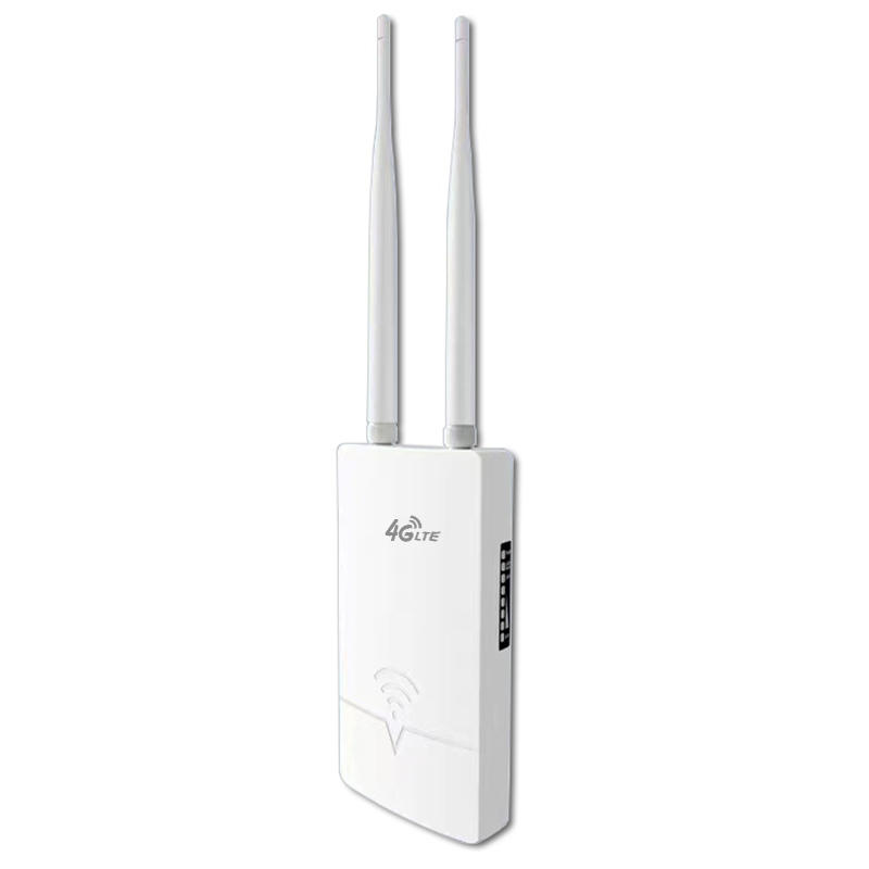 Waterproof 4G Router Unlocked Outdoor 4G Cat4 Router with Detachable Antennas, Wall Mounting-P671V